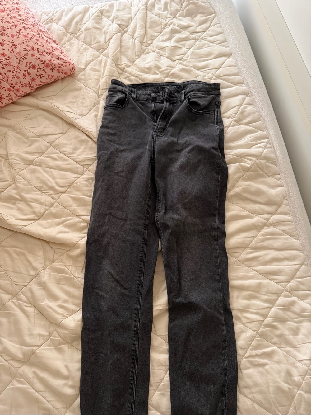 American Eagle Outfitters Black Straight Leg Jeans